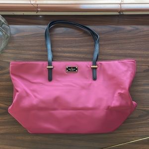 Kate Spade maroon tote